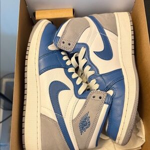 Jordan Kids Sneakers Blue and Gray